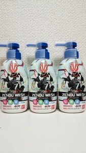 バンダイ ZENBU WASH 全身シャンプー 仮面ライダーギーツ ソーダのかおり 300ml 3個