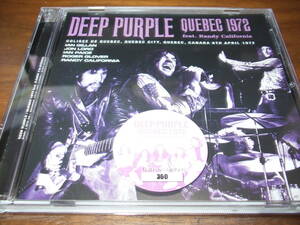 DEEP PURPLE《 QUEBEC 1972 》★ランディ・カリフォルニア参加ライブ