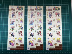 【スーパーマリオ　ルイージ　ピーチ　ヨッシー　切手　特殊切手　額面2460円】＃4138