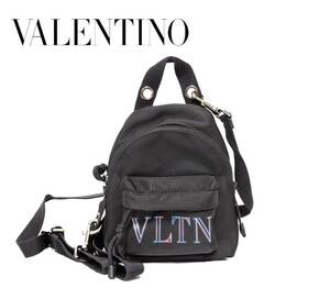 新品 VALENTINO ヴァレンティノ ミニ ショルダーバッグ ボディバッグ ハンドバッグ 鞄 バックパック リュック VLTN クロスボディ メンズ