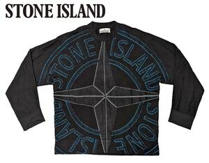 定価8.2万 新品 STONE ISLAND ストーンアイランド ニット セーター スウェット トレーナー リバーシブル メンズ パーカー フーディー