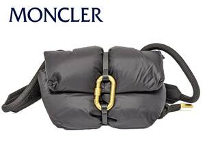 新品 Moncler モンクレール ショルダーバッグ クロスボディ SNOW ボディバッグ ダウン ハンドバッグ 鞄 黒 リュック バックパック