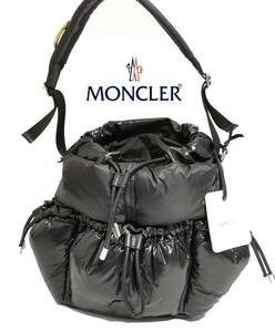 新品 Moncler モンクレール バケットバッグ トートバッグ ショルダーバッグ ダウン 鞄 リュック ハンドバッグ 黒 RAVINELLE ユニセックス