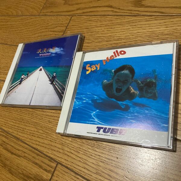 TUBE チューブ / 浪漫の夏 Say Hello 中古CDアルバム　2枚まとめ