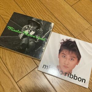 ribbon Flower bed 渡辺美里 中古CD2枚まとめ