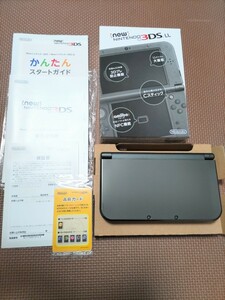 美品 Newニンテンドー3DS LL本体 メタリックブラック New3DSLL ニンテンドー Nintendo 3DS LL 任天堂 New Nintendo3DSLL ニンテンドー3DS