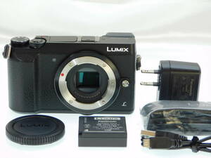 ■極上品■ Panasonic パナソニック ルミックス LUMIX DMC-GX7MK2-K ボディ ブラック ☆シャッター回数わずか 約 2,392回！ ＃7430