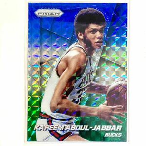 Kareem Abdul-Jabbar 2014-15 Prizm Blue Green Mosaic ★ カリーム アブドゥルジャバー NBAカード