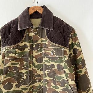 80s Carhartt ダックハンターカモ ダック ハンティングジャケット M USA製ビンテージ 80年代 カーハート 迷彩 シューティングジャケット