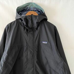 2002年 Patagonia GORE TEX STORM JACKET ブラック L ビンテージ 00s パタゴニア ゴアテックス ストームジャケット 黒 オリジナル