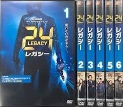 【中古】24 TWENTY FOUR レガシー 全6巻セット s22190【レンタル専用DVD】