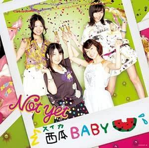 【中古】西瓜BABY(C)(DVD付) / Not yet c13955【レンタル落ちCDS】