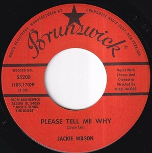 Jackie Wilson - Your One And Only Love / Please Tell Me Why (A) I046