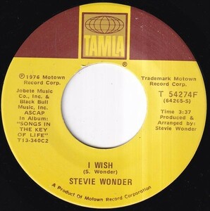 Stevie Wonder - I Wish / You And I (A) I079