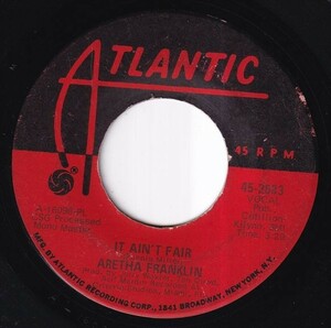 Aretha Franklin - Eleanor Rigby / It Ain't Fair (B) I157