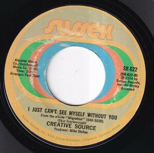 Creative Source - Keep On Movin' / I Just Can't See Myself (Without You) (A) I453