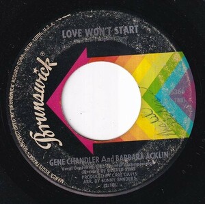 Gene Chandler And Barbara Acklin - Show Me The Way To Go / Love Won't Start (C) I236