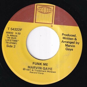 Marvin Gaye - Praise / Funk Me (B) I345