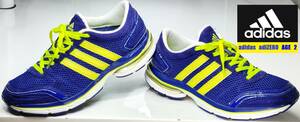 【美品・USED/adiPRENE＆TORSION SYSTEM＆Sticky Rubber搭載】adidas　adiZERO　AGE　2　モデル　ランニングシューズ 　 サイズ＝25.0ｃｍ