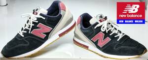 【美品・USED/本革天然皮革/REVLITEソール/リフレクタブル素材/正規店購入】NEW　BALANCE　MRL996　スポーツシューズ　　サイズ＝28.0ｃｍ