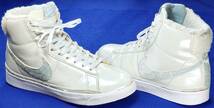 【美品・USED/ボア付/正規店購入】NIKE　WMNS　STAR　CLASSIC　HIGH　モデル　　　サイズ＝25.0ｃｍ　　カラー＝パールホワイト系_画像3