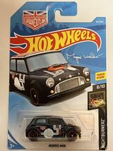 HW MORRIS MINI モーリス　ミニ　マグナスウォーカー　ディープブルー　ホットウィール_画像1