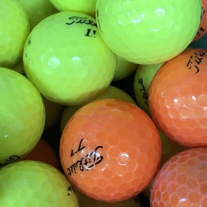 ロストボール タイトリスト VG3 年代混合 カラーボール 50個 Bランク 中古 ゴルフボール ロスト Titleist エコボール 送料無料の画像2