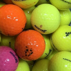 ロストボール スリクソン 各種混合 カラーボール 100個 Bランク 中古 ゴルフボール ロスト SRIXON エコボール 送料無料の画像2