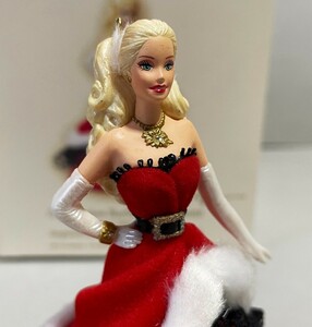 セレブレーションバービー　2007年版クリスマスオーナメント　サンタクロース　ホールマーク社製　BARBIE　HALLMARK　ドール　フィギュア