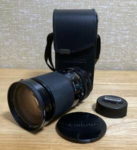 TAMRON zoom lens 28-135mm macro 1:4-4.5 + CANON NewFD for adapt -ru2 + SKYLIGHT filter + Raver made hood + case 