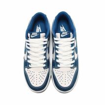 NIKE DUNK LOW RETRO SUMMIT INDUSTRIAL BLUE ナイキ ダンク ロー サミットホワイト インダストリアルDV0834-101 27cm Nike Refurbished_画像4