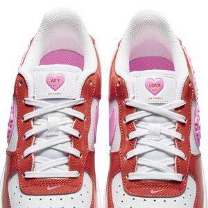 NIKE AIR FORCE 1 GS VALENTINE’S DAY RED/WHITEナイキ エアフォース 1 GS バレンタインデー ピカンテレッドFD1031-600 gs 24.5cm