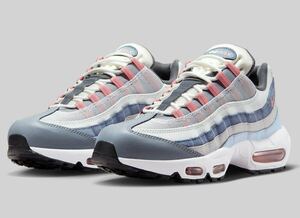 NIKE AIR MAX 95 VAST GREY/RED STARDUST-COOL GREY DM0011-008ナイキ エアマックス95ヴァストグレー/レッドスターダスト26.5cm定価20900円