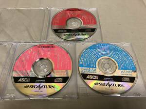 TECH SATURN CD-ROM 3枚