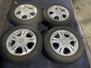 RN5 ストリーム WORK SEPTIMO アルミホイール 15×6J 114.3 5穴 マルチ185/65/R15 ブリヂストンタイヤ ☆引き取り歓迎☆千葉市若葉区から