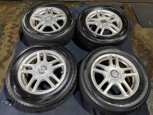 AZR60 ノア ヴォク BLOWS アルミホイール 15×6J オフセット50 195/65/R15 2021年製 トーヨータイヤ ☆引き取り歓迎☆千葉市若葉区から