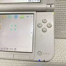 1円☆ ニンテンドー3DS LL ホワイト Nintendo 任天堂 充電器 ACアダプタ タッチペン SPR-001(JPN) ゲーム機 本体 DS 3DSLL _画像4