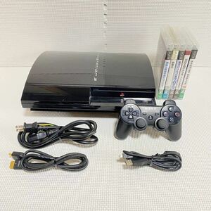 1円☆ PS3 20GB CECHB00 FW:4.81 SONY プレステ3 初期型 プレイステーション PlayStation 本体 コントローラ DUALSHOCK PS2 