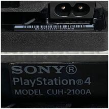 1円☆ PS4 500GB CUH-2100A FW:11.00 ジェット ブラック SONY プレステ4 slim 薄型 スリム 本体 PlayStation プレイステーション_画像10