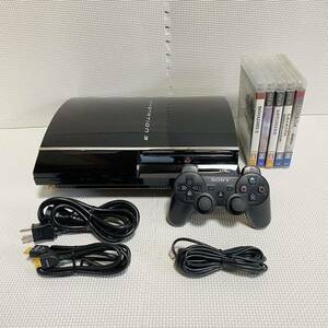 1円☆ PS3 60GB→ 320GB 換装CECHA00 FW:4.25 SONY プレステ3 初期型 プレイステーション PlayStation 本体 コントローラ DUALSHOCK PS2 