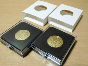 不二家 FUJIYA 創業祭 113周年記念メダル 2個セット ペコちゃんオリジナルメダル 2023年 非売品 数量限定