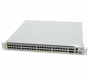 Allied Telesis AT-x930-52GTX 48ポート1000BASE-T 4ポートSFP+(10GbE)スロット搭載 L3スイッチ BASE LICENSE 設定初期化済