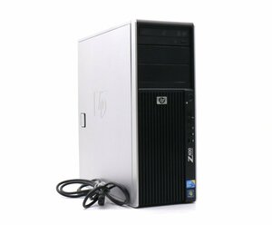 hp Z400 Workstation 水冷 Xeon W3565 3.2GHz 24GB 500GB(HDD) Quadro 2000 DVD+-RW Windows7 Pro 64bit