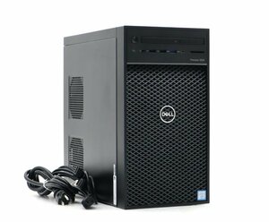 DELL Precision 3630 Tower Xeon E-2146G 3.5GHz 32GB 256GB(新品NVMe SSD)+1TB(HDD) P2000 Windows10 Pro for Workstations 64bit 難有