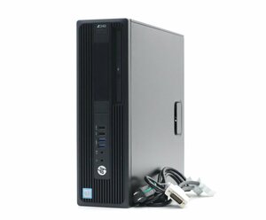 hp Z240 SFF Workstation Xeon E3-1245 v5 3.5GHz 8GB 256GB( new goods SSD) NVS315 DVD+-RW Windows10 Pro for Workstations 64bit defect have 