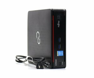 富士通 ESPRIMO Q520/K Core i5-4590T 2GHz 8GB 500GB(HDD) DisplayPort/DVI-I出力 DVD-ROM Windows7 Pro 64bit