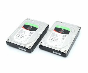 ◇【2個セット】Seagate IronWolf ST4000VN008 NAS用SATA3.5インチ4TB 6Gbps 64MBキャッシュ 5900rpm