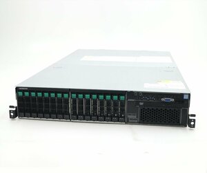 HITACHI HA8000/RS220 AN1 Xeon E5-2660 v3 2.6GHz*2 64GB 1.2TBx2台(SAS2.5インチ/12Gbps/RAID1構成) DVD-ROM AC*2 MR9362-8i 2GBx2