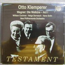 【未開封】クレンペラー＆PO「ワーグナー：ワルキューレ　第一幕」1973年　TESTAMENT　ステレオ録音_画像1