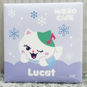 N/ NIZIU NIZOO CAFE 2nd ルキャ Lucat マユカ MAYUKAスクエア缶バッジ 缶バッチ ニズー